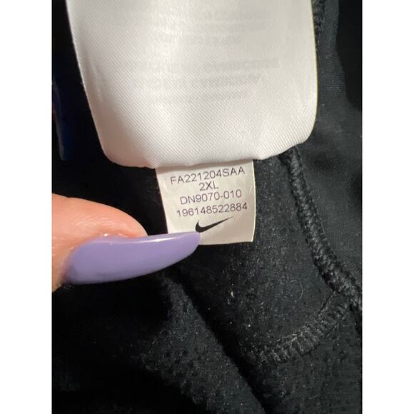 Nike New York Knicks Dri-Fit Full-Zip Jacket Black Size XXL - Picture 11 of 11